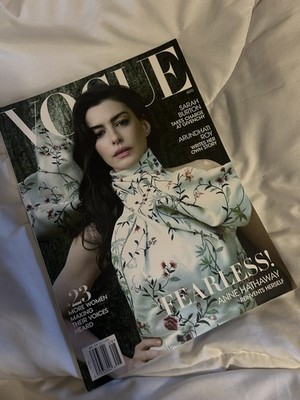 Vogue Magazine August 2025 Anne Hathaway | eBay