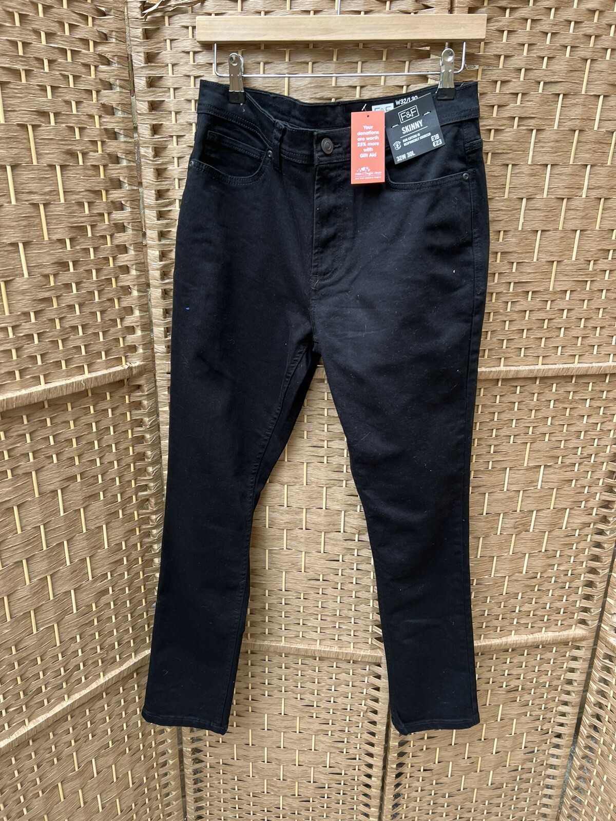 mens skinny black jeans