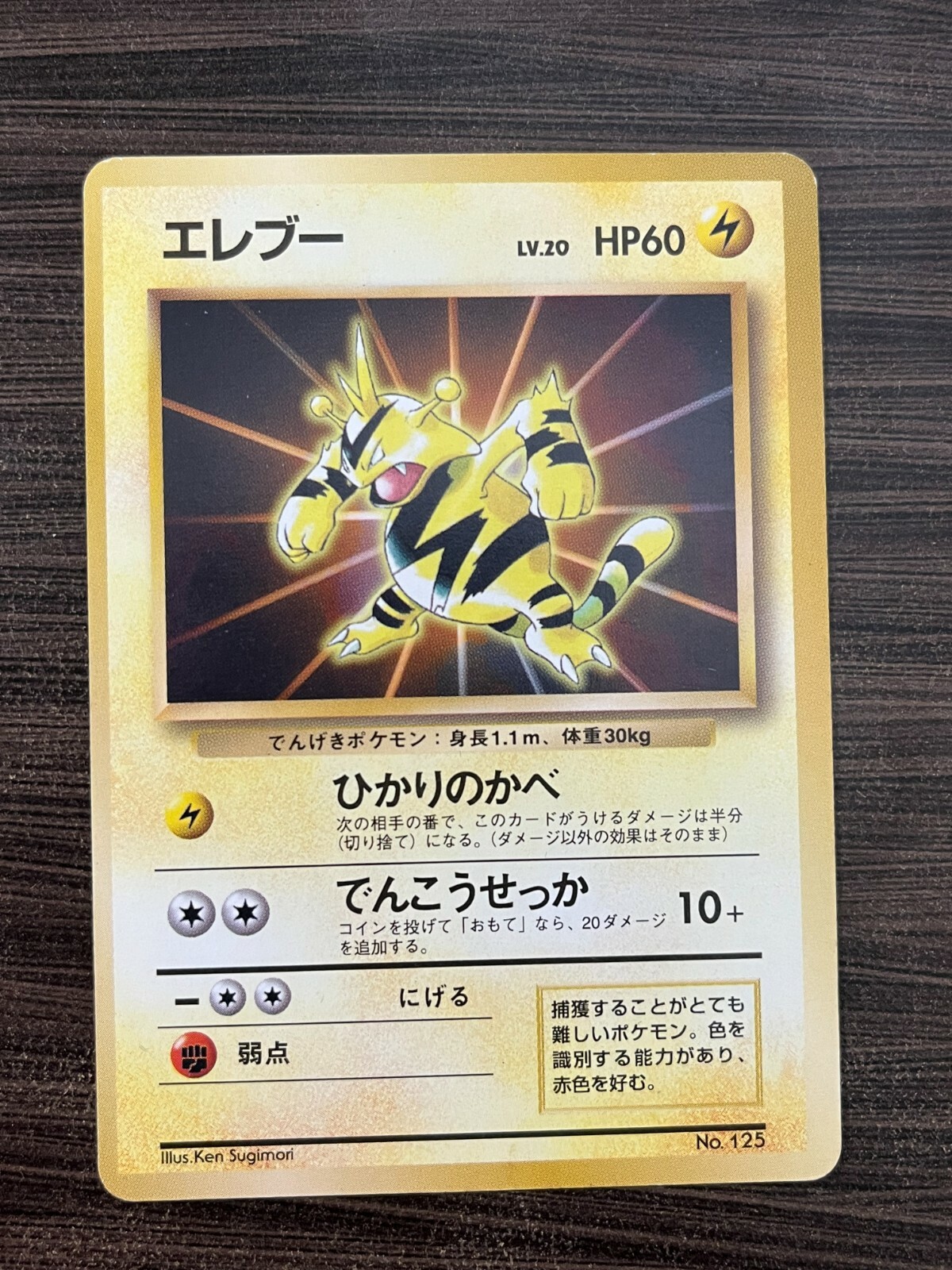 SEE PICTURES Electabuzz File Promo No Rarity Symbol Japanese SEE PICTURES Electabuzz File Promo No Rarity Symbol Japanese