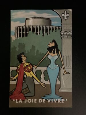  La Joie De Vivre  La Place Des Arts Canada Postcard 1971 Posted