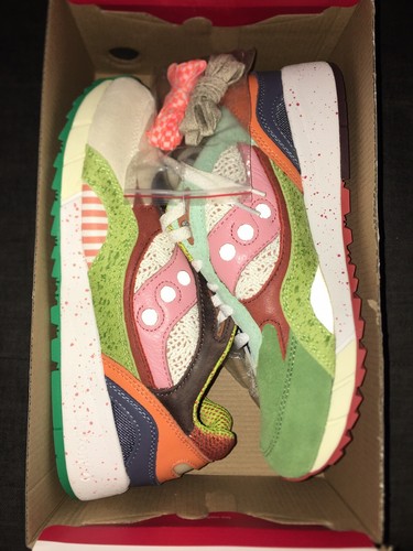 Pre-owned Saucony Shadow 6000 Food Fight Multicolor Mens Size 10 S70595-1 Nwb 2021