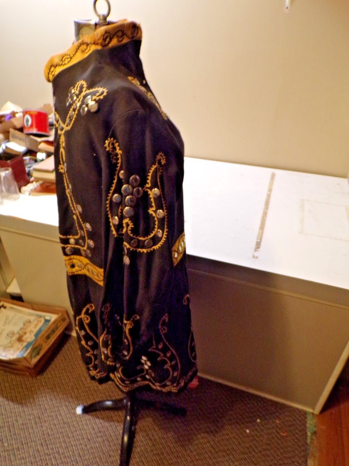 Old Masonic or Oddfellows Lodge Ceremonial Robe Lot C