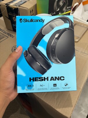 Skullcandy Hesh ANC Wireless Noise Cancelling Over-Ear Headphone - Grey