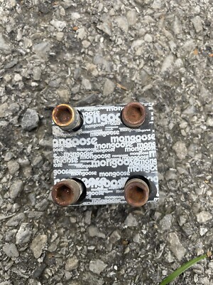 Mongoose BMX Stem  1 1/8 in 4 Bolt Block Top Only Mongoose Cell