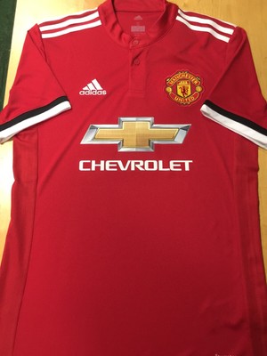 adidas manchester united Home jersey 17/18 Stadium Cut Size Extra Large Only