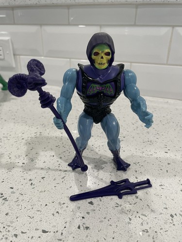 He-Man 1983 Battle Armor Skeletor Mattel MOTU Vintage Figure