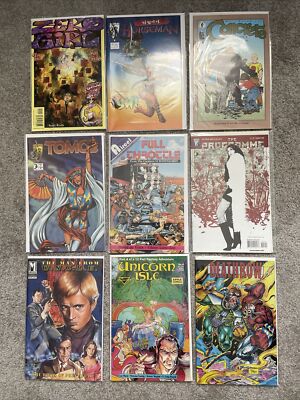 9 comic book lot -- Indies. Eclipse Comics