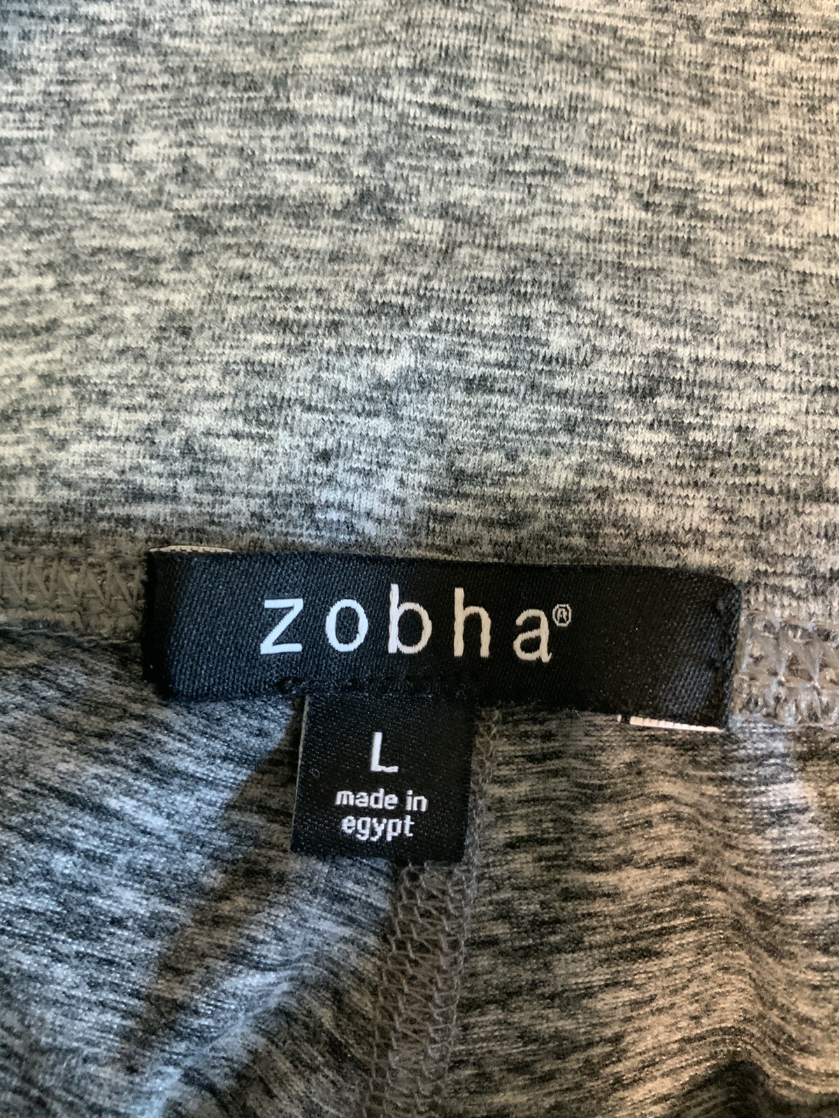 Zobha Women s Gray Leggings Pants Soft 