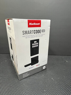 Kwikset Smartcode 260 Keypad Electronic Door Lock 99690-026 Matte Black