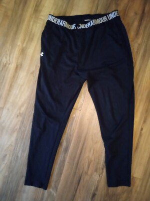 Pre-owned Youth XL Black Under Armour Pants 