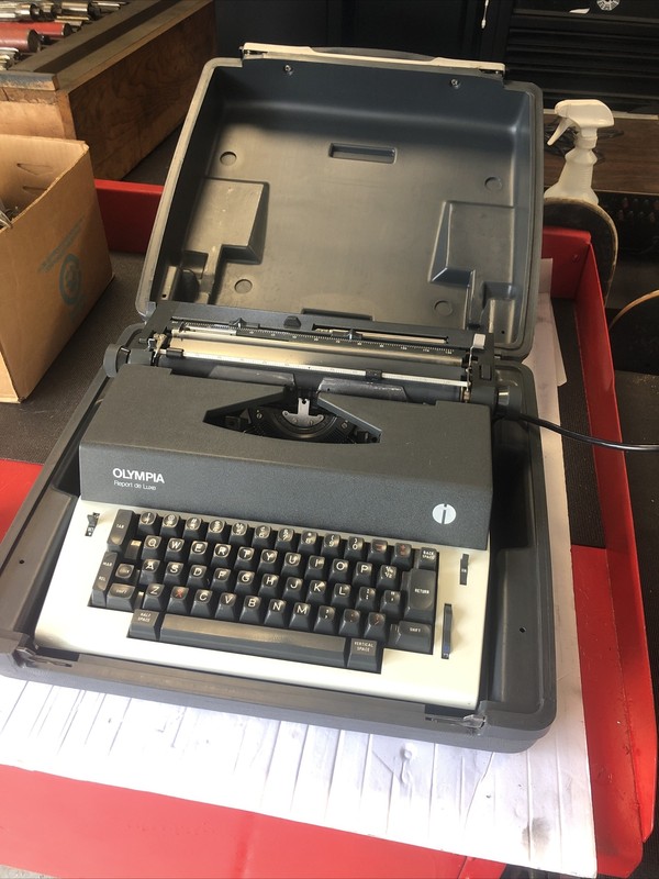 197X Olympia Report electric on the Typewriter Database
