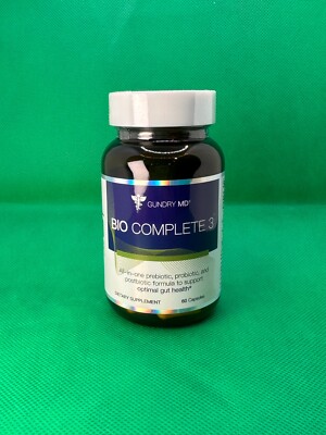 GUNDRY MD BIO COMPLETE 3 Capsules 60 Count NEW PreBiotic ProBiotic & PostBiotic