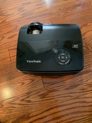 Texas Instruments Viewsonic Model PJD5111 With Remote And Cords Shown Tested