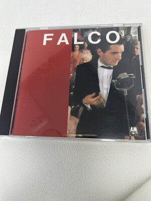 FALCO 3 JAPAN CD PS + BOOKLET Alfa 32XB-80 11A1 Amadeus... case cracked on back