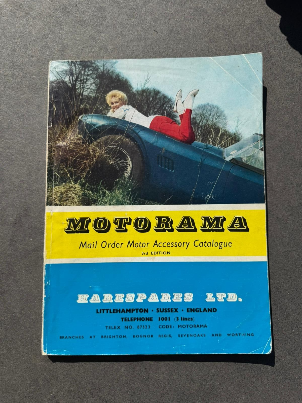 Motorama Harespares Speedwell Motor Car Mail Order Parts Accessories Catalogue