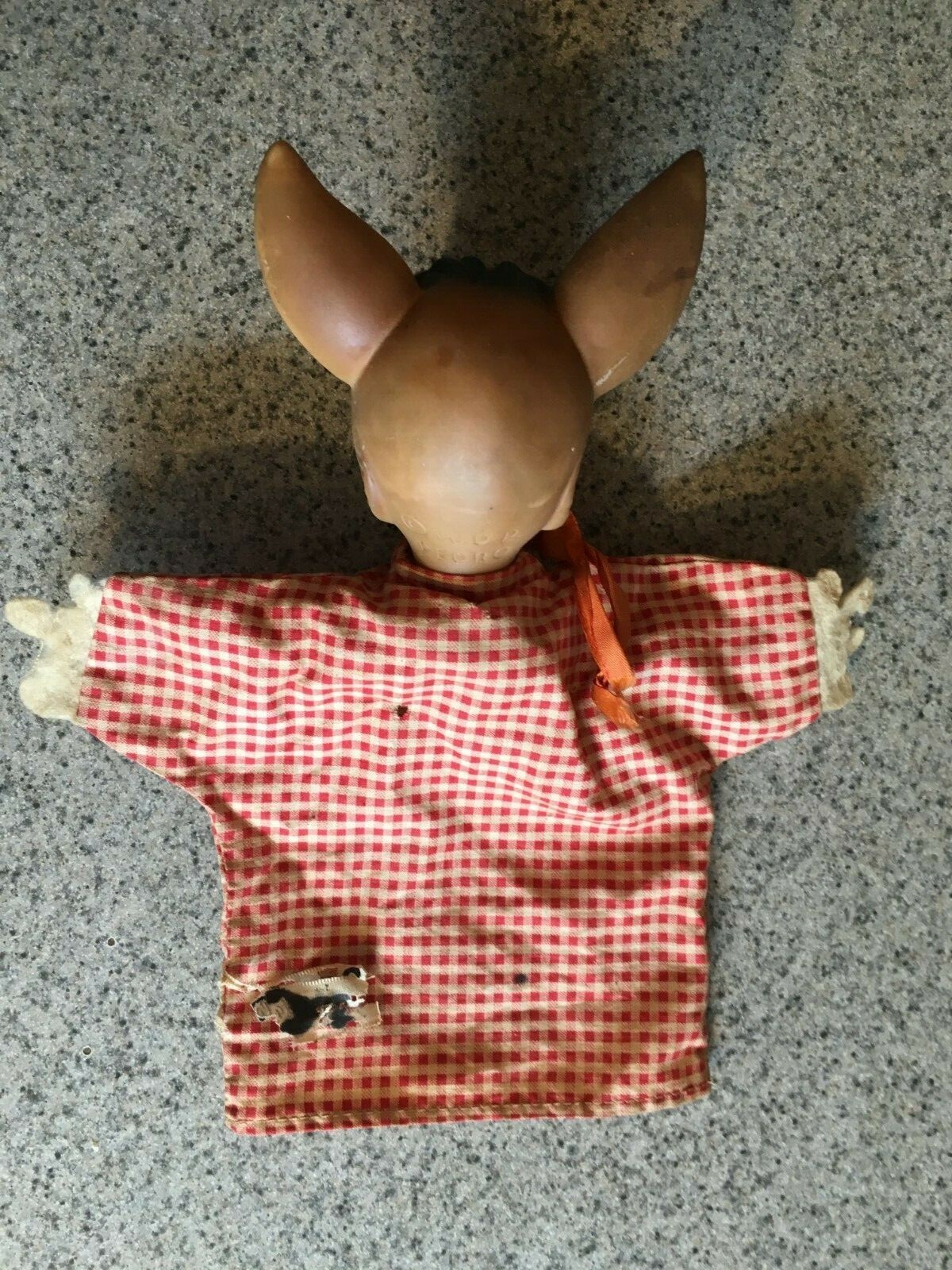 Vintage Pedro Hand Puppet - Walt Disney Productions Gund 1960s? Lady and Tramp