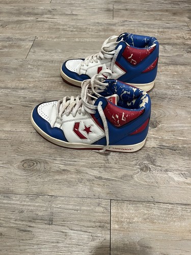 DEADSTOCK DR. J Converse Weapons 1986 76ers Edition Vintage Size