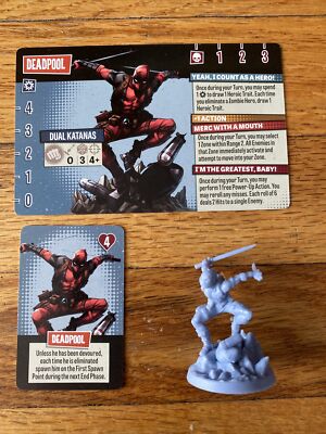 marvel zombies zombicide Deadpool Hero Mini