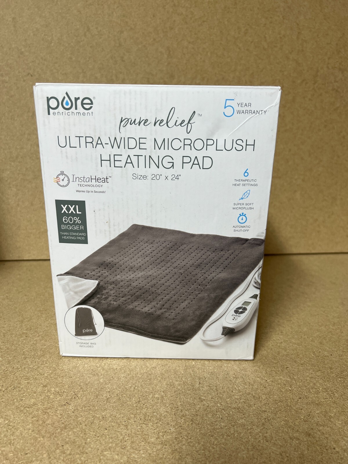 Pure Enrichment Heating Pad Heatingpad