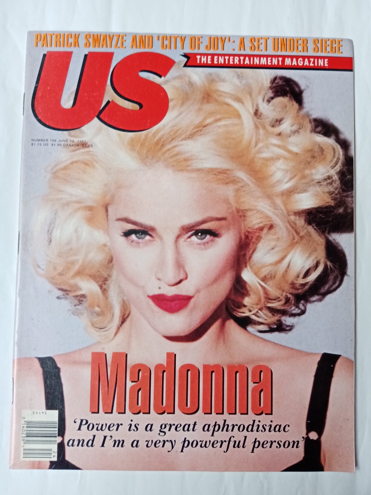 MADONNA　表紙特集雑誌　Max!　 (1991年 )　フランス雑誌 MADONNA 表紙特集雑誌 Max! (1991年 ) フランス雑誌 MADONNA