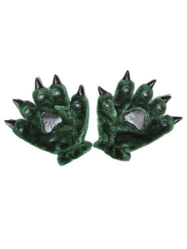 Verkleidungs-Handschuhe in Grün