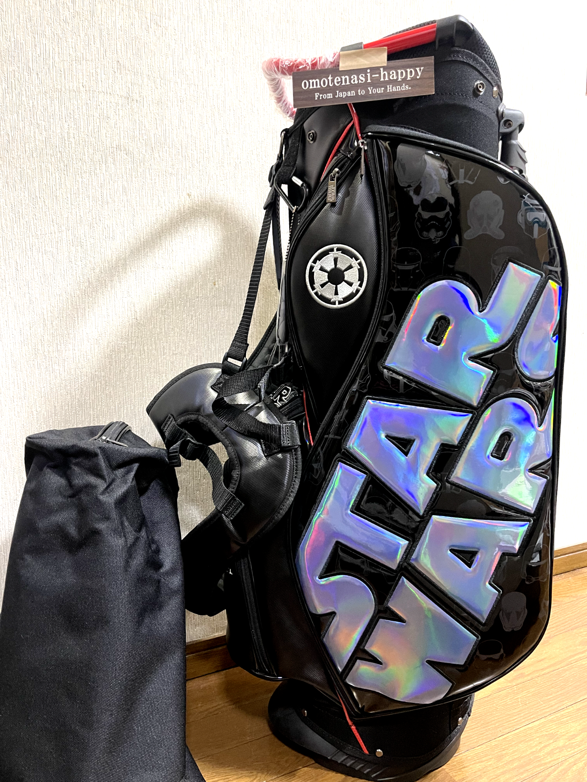 「高評価！」注目のレビュ Caddy 9 Type SW-0B1009STCB Wars Star Bag STAR Golf Men's ゴルフバッグ・キャディバッグ