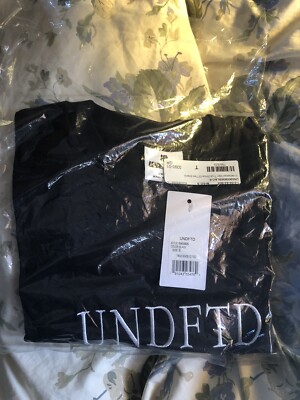 Undefeated Short Sleeve T Shirt Sz Small UNDFTD Black/White