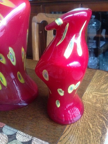 A Pair Of Vintage murrano Torso Vases