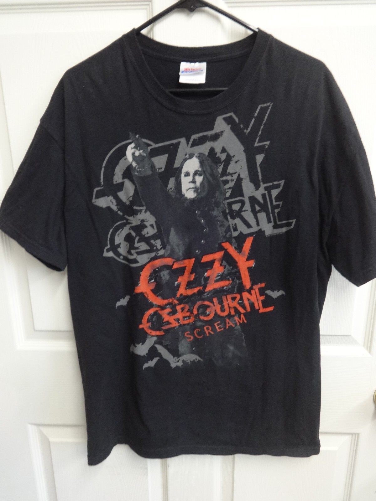 Vintage 2010 Ozzy Osbourne Band Graphic Printed Scream Tour