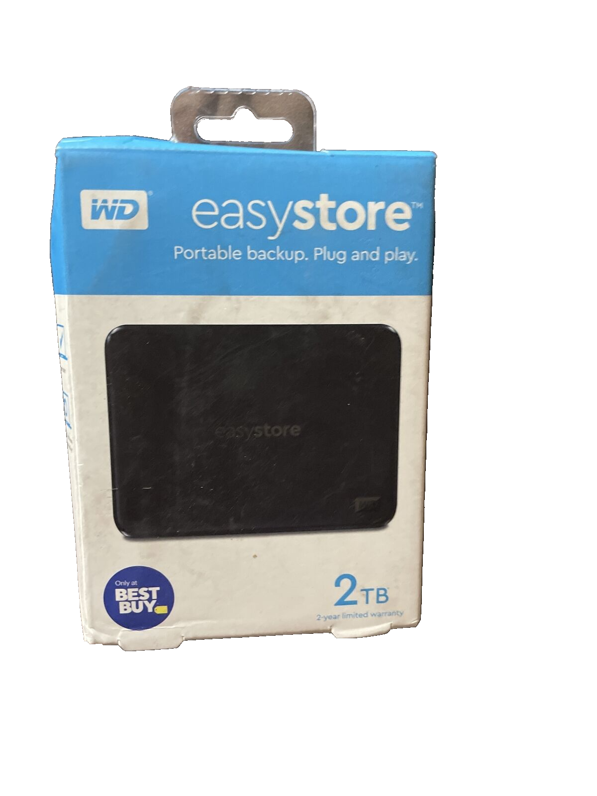WD EasyStore Portable Backup. Plug and Play | 2TB | BLACK FREE SHIPPING!!