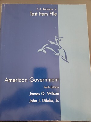 American Government Test Item File 