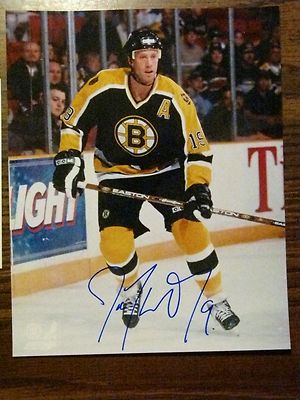 JOE THORNTON AUTOGRAPHED 8X10 PHOTO NHL BOSTON BRUINS HOCKEY