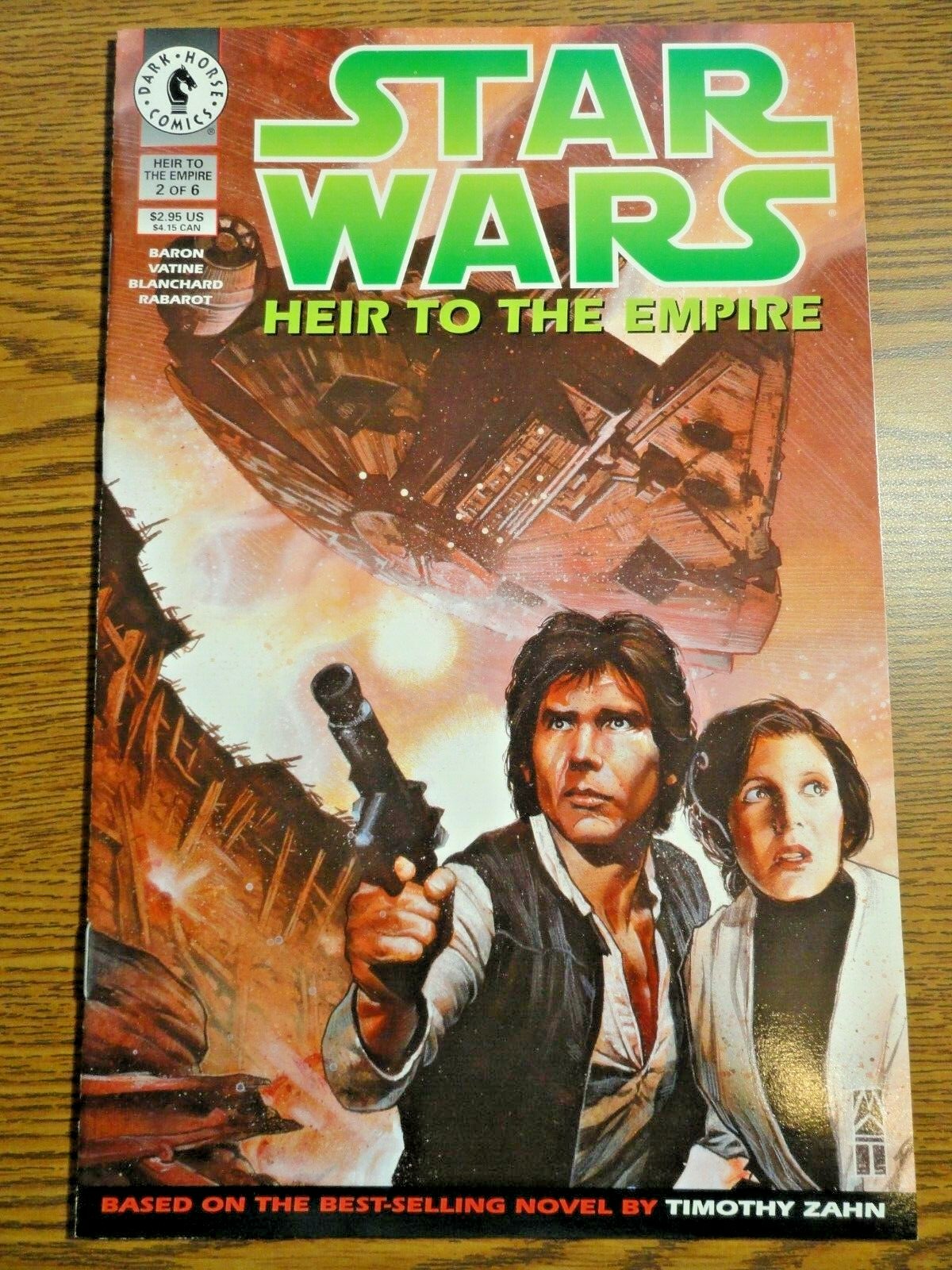 Star Wars Heir to the Empire #2 of 6 Jedi Han Solo Leia