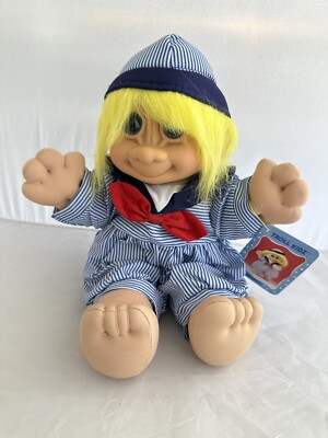 Russ Troll Kidz 12  Skippy Doll Vintage 1980 s Brand New