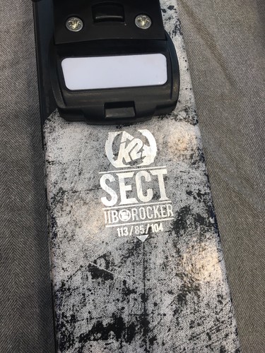 K2 Sect 169cm Twin-Tip Skis With Look NX2 Bindings