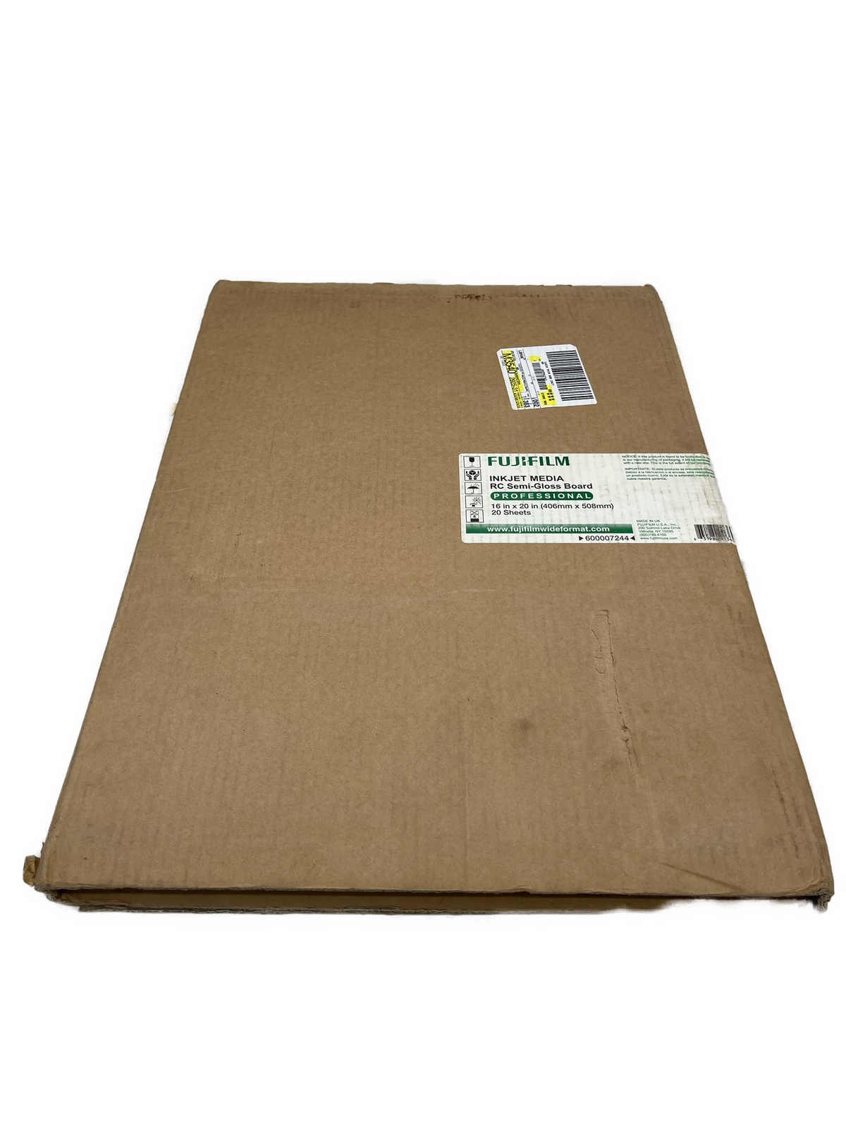 Fujifilm RC Semi-Gloss Board Professional 16 inch x 20 inch  20 sheets per box