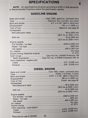 Case 1845 1845S Uni-Loader Skid Steer Owner's Operator's Manual 9-4915 9/79