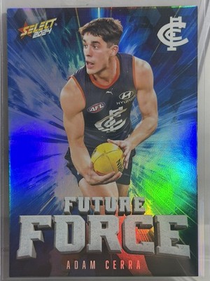2024 AFL SELECT Footy Stars Future Force - Adam Cerra FF11 Carlton Blues
