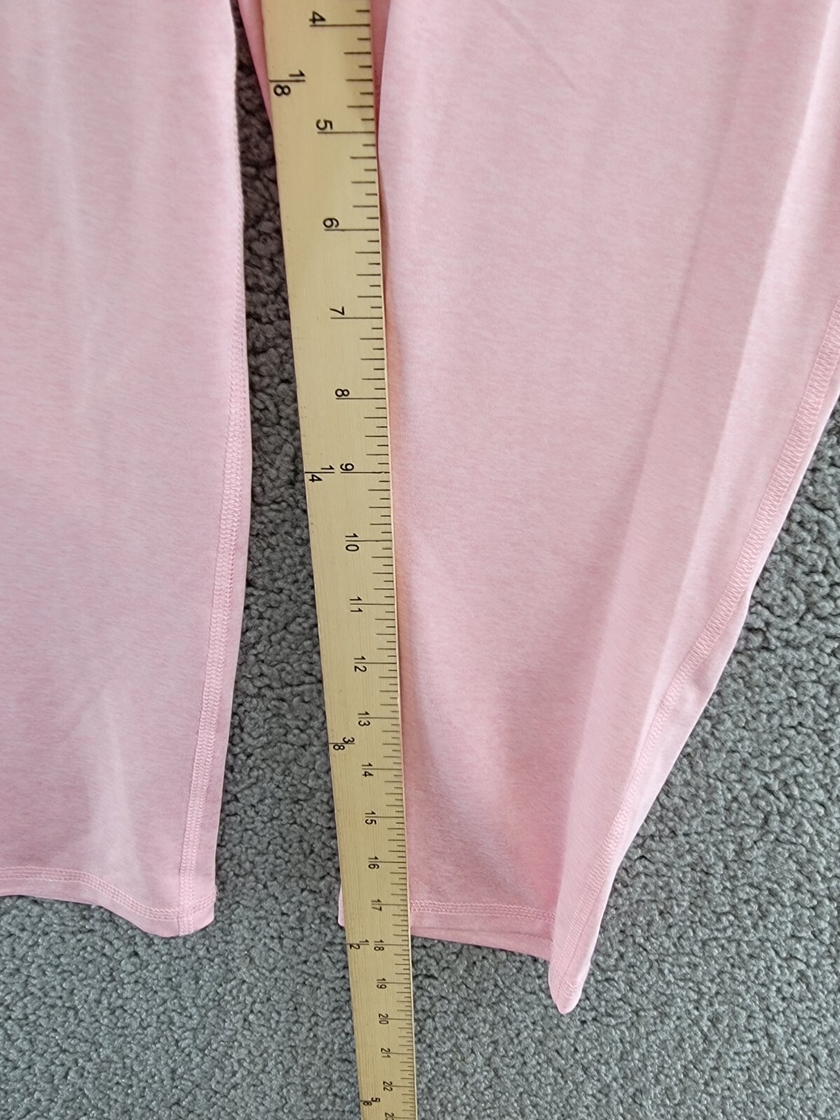 ID Ideology Core Stretch Capri Leggings Big Girls XL Rose Shadow Elastic Waist - Picture 7 of 17