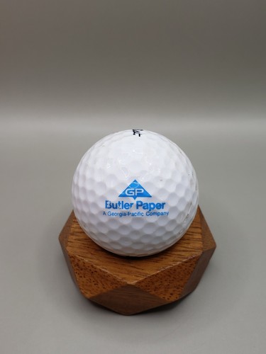 Butler Paper Logo Golf Ball Titleist Collector Display Ball Georgia Pacific Co.