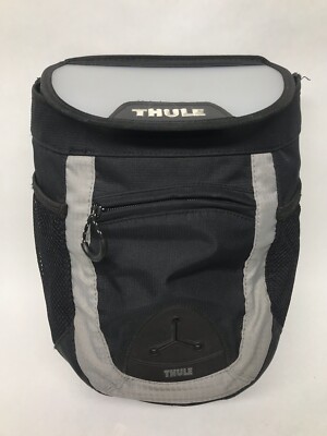 Thule Travel Bag Plastic Top PolyesterSides Foldable 91020 70330 Black 13  X 10 