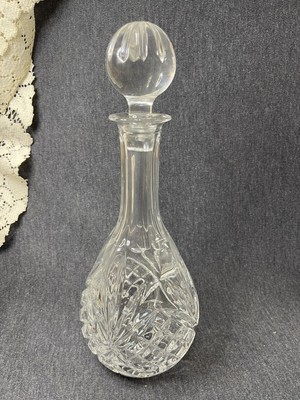Vtg Godinger Dublin Shannon Collection Wine Decanter with Stopper 12 7/8  Tall
