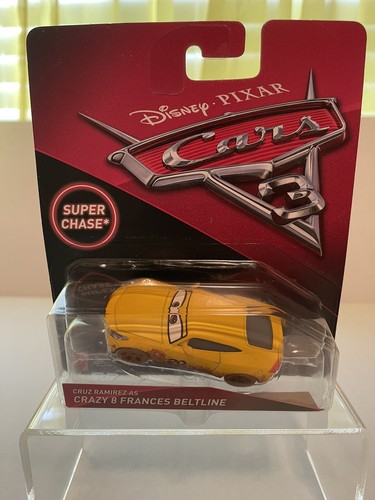 Disney Pixar Cars Super Chase Cruz Ramirez As Crazy 8 Frances