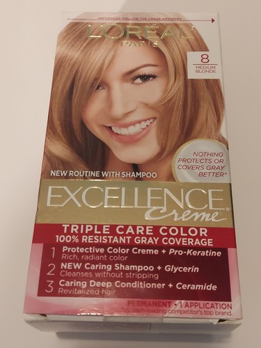 #8 Medium Blonde Hair Dye