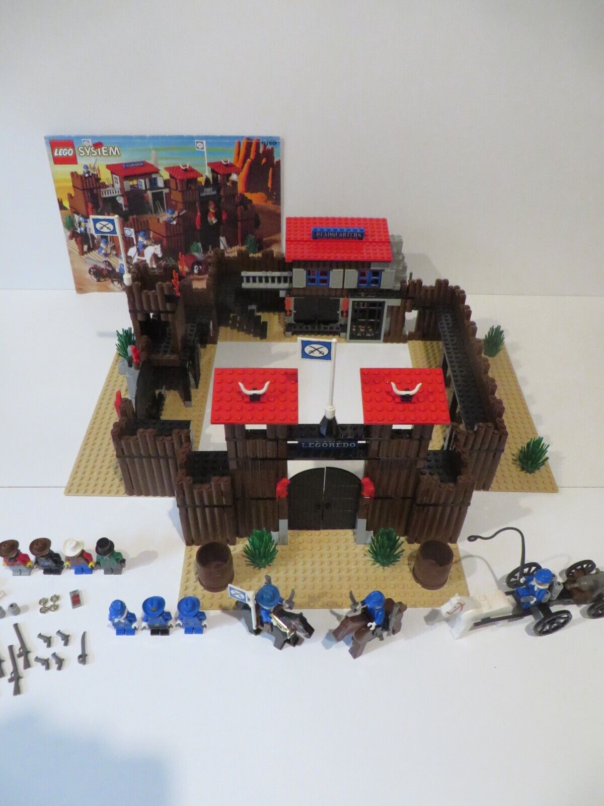 LEGO Western Wild West Fort Legoredo 6762 6769 vollstandig mit Bauanleitung eBay