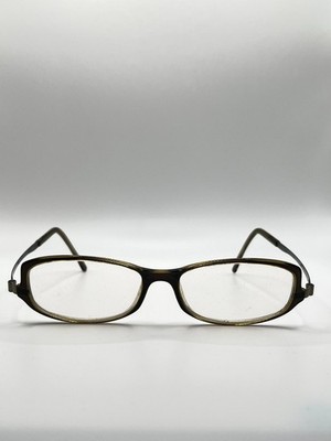Silhouette SPX 1989 52-15-135 Braun Oval Brille Gestell