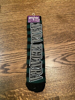Harry Potter Avada Kedavra Crew Socks