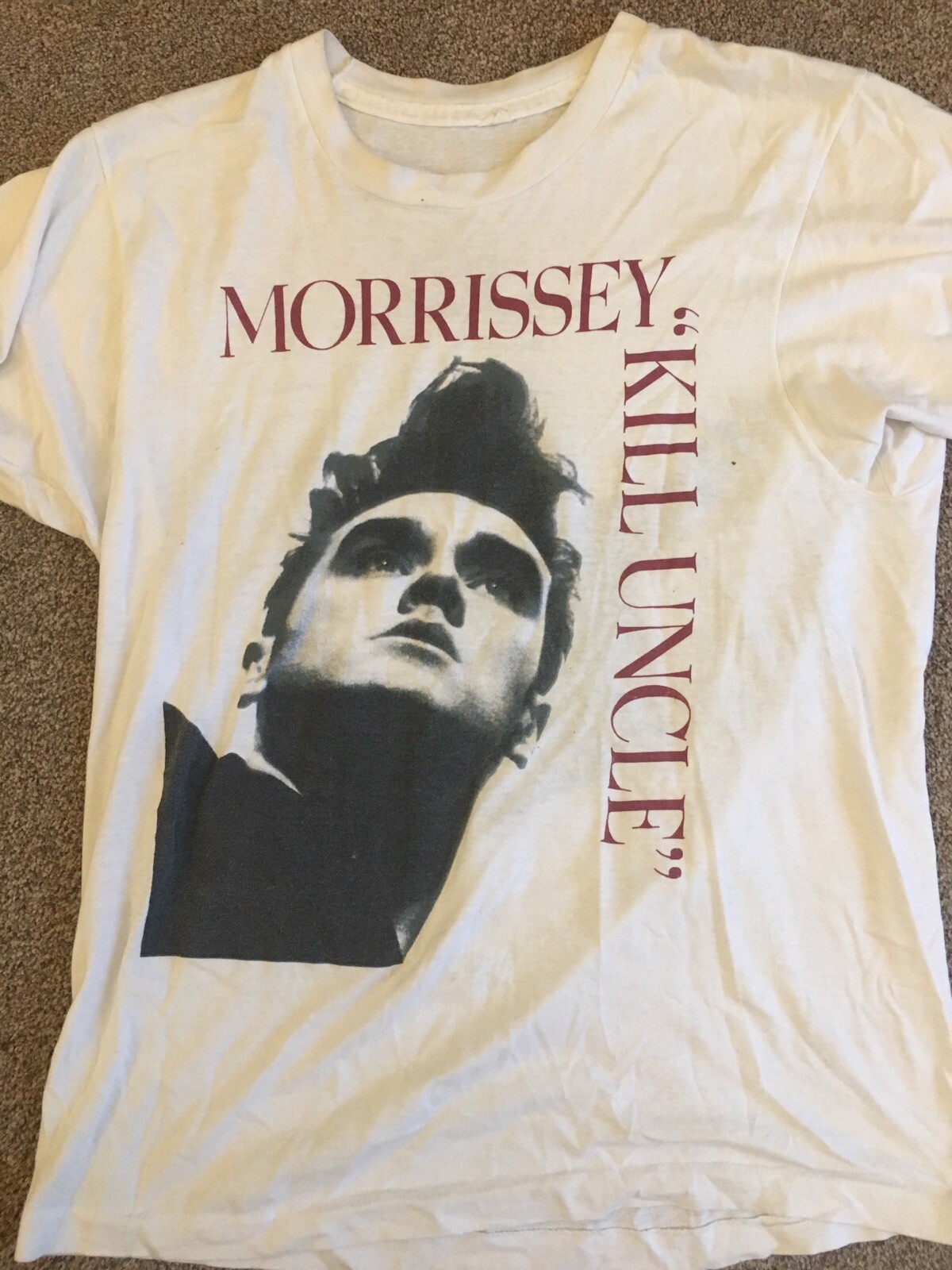 1991 morrissey kill uncle tour tee Lサイズ