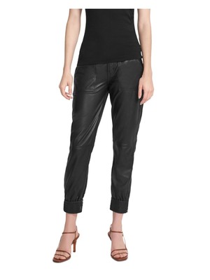 

Женские черные брюки-джоггеры J BRAND с карманами на молнии, Черный, JB003318