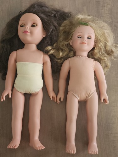 LOT OF 2 sleeping baby doll Madeline 15